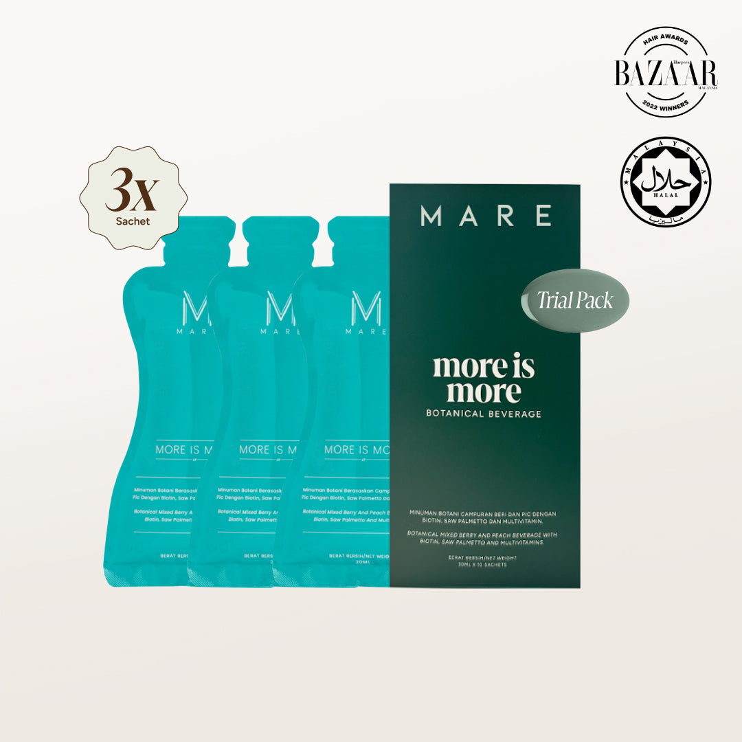 MORE IS MORE Trial Pack Hair Botanical Beverage