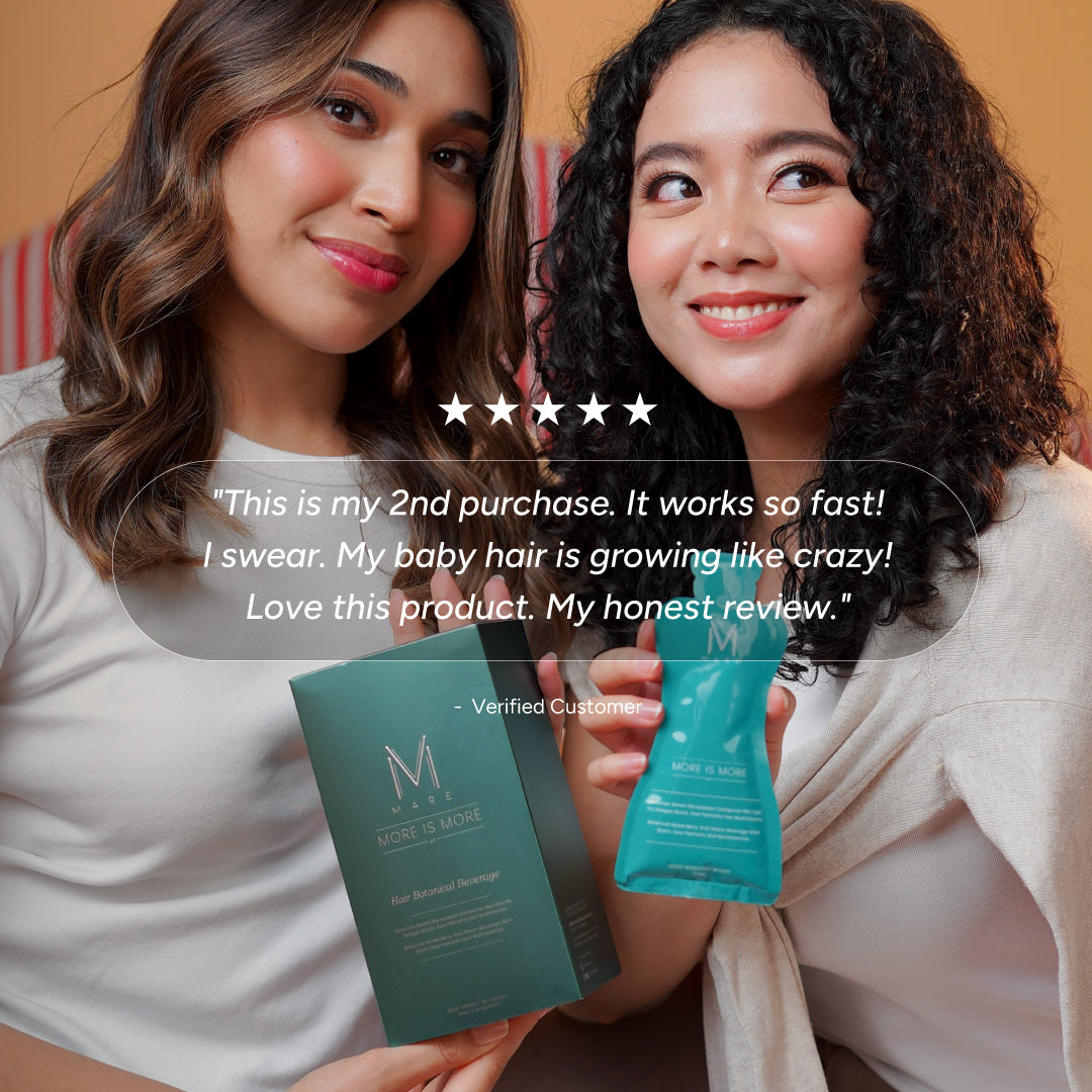 MORE IS MORE Hair Botanical Beverage Trio