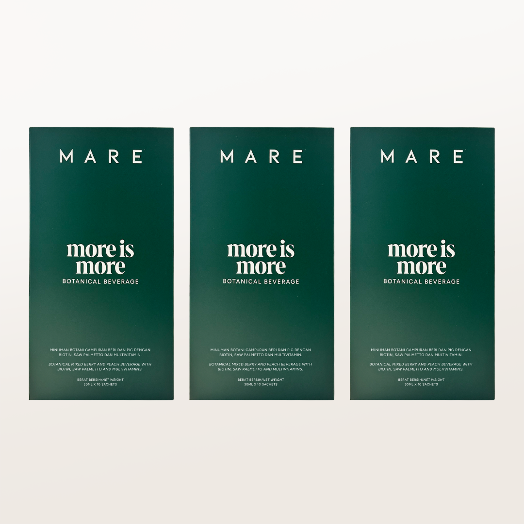 MORE IS MORE Hair Botanical Beverage Trio