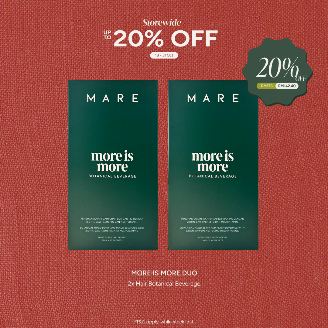 MORE IS MORE DUO Hair Botanical Beverage