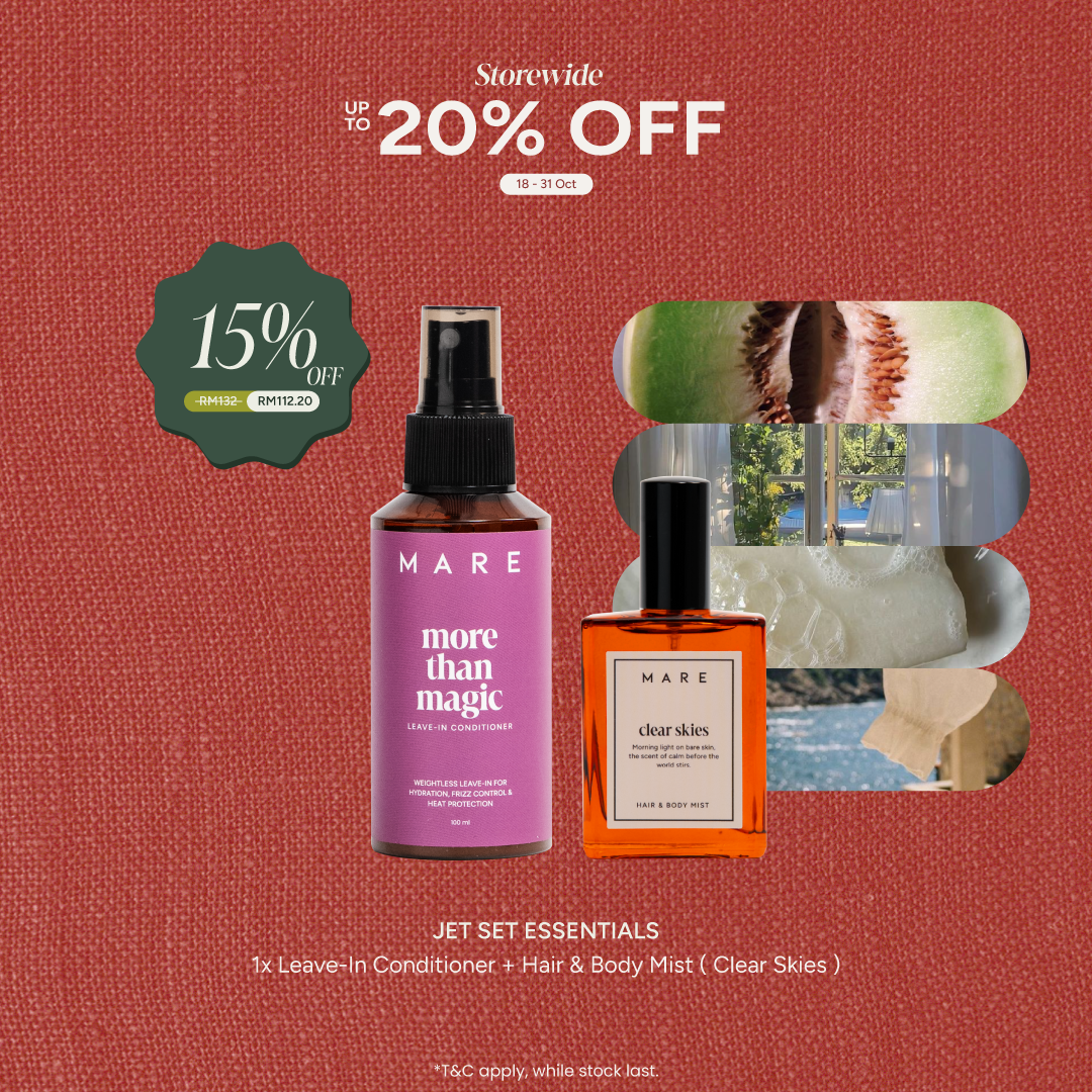 JET SET ESSENTIALS Hair & Body Mist + Leave-In Conditioner