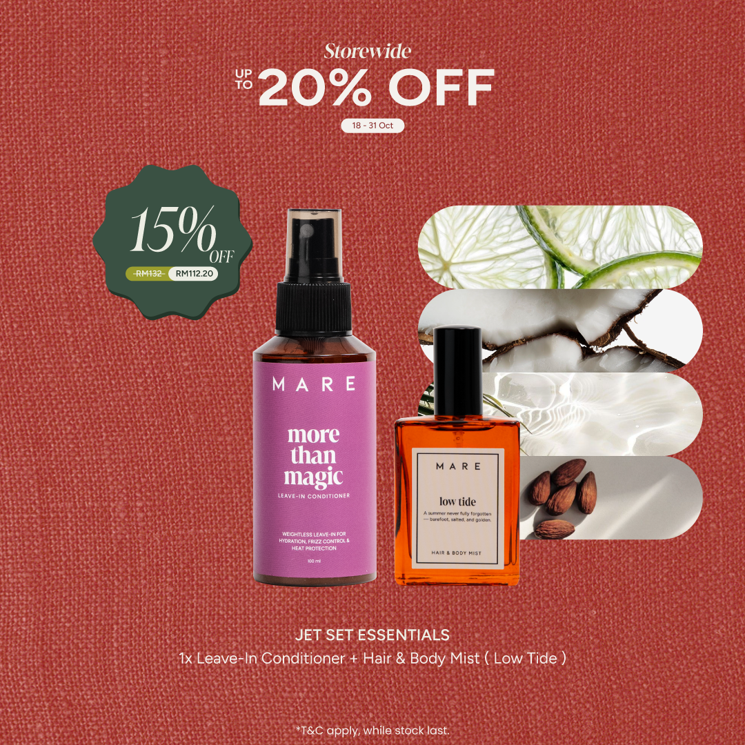 JET SET ESSENTIALS Hair & Body Mist + Leave-In Conditioner