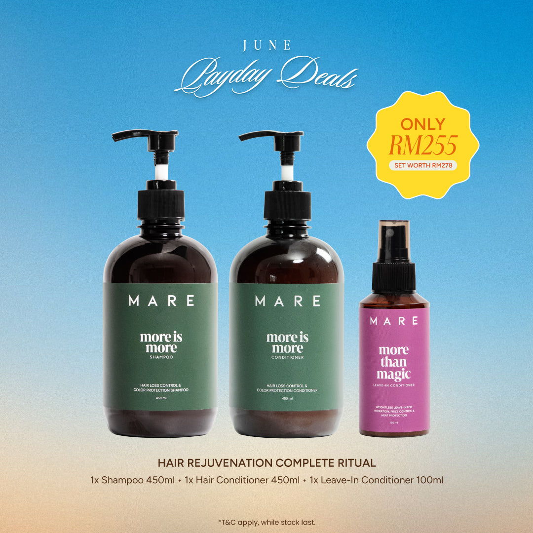 HAIR REJUVENATION COMPLETE RITUAL Shampoo + Conditioner + Leave-In Conditioner