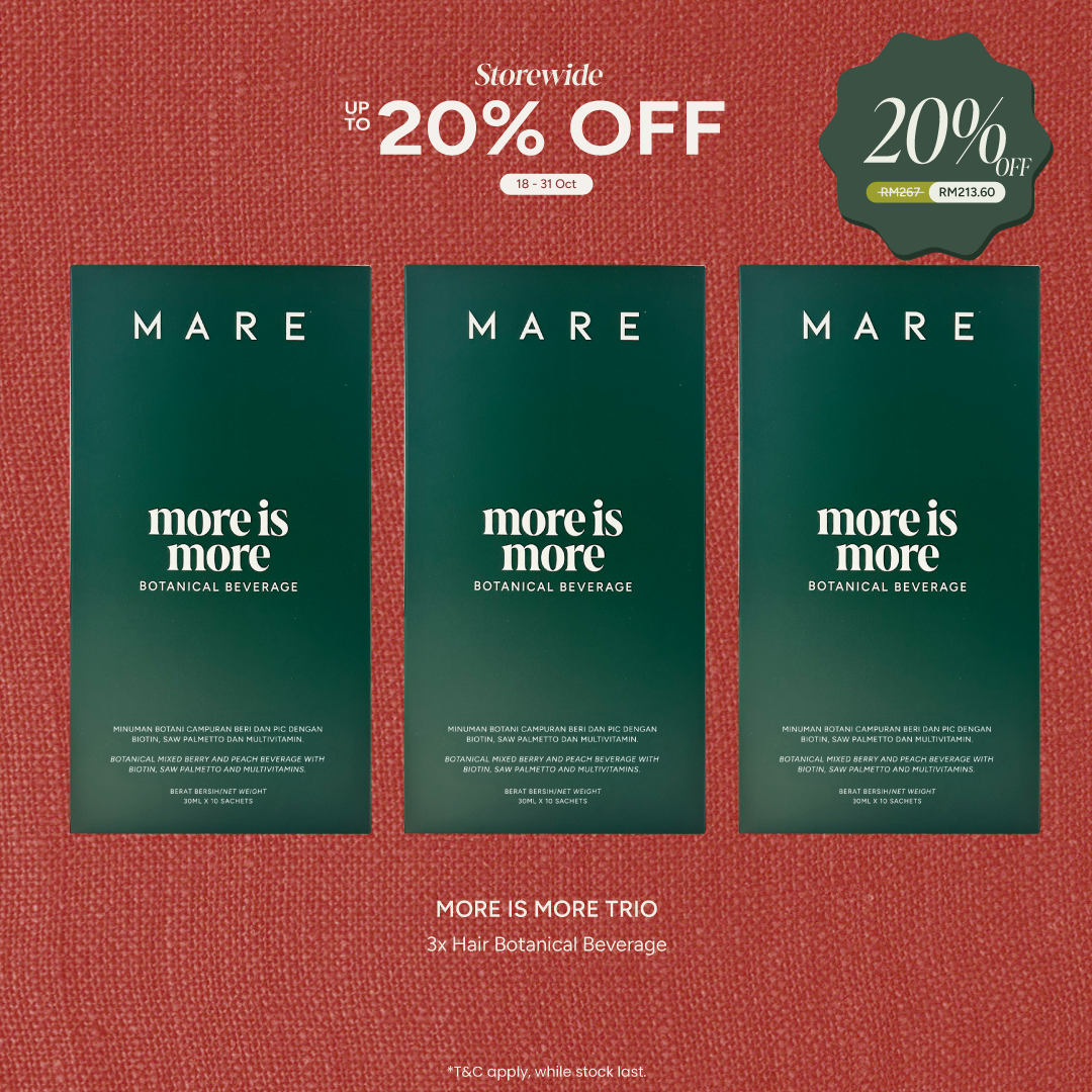 MORE IS MORE TRIO Hair Botanical Beverage