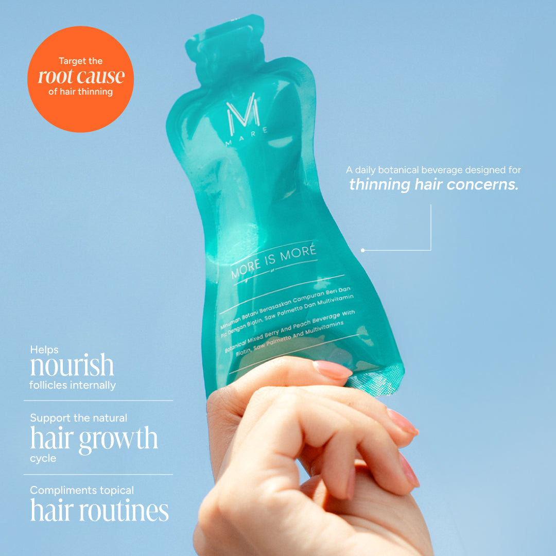 MORE IS MORE Hair Botanical Beverage Trio