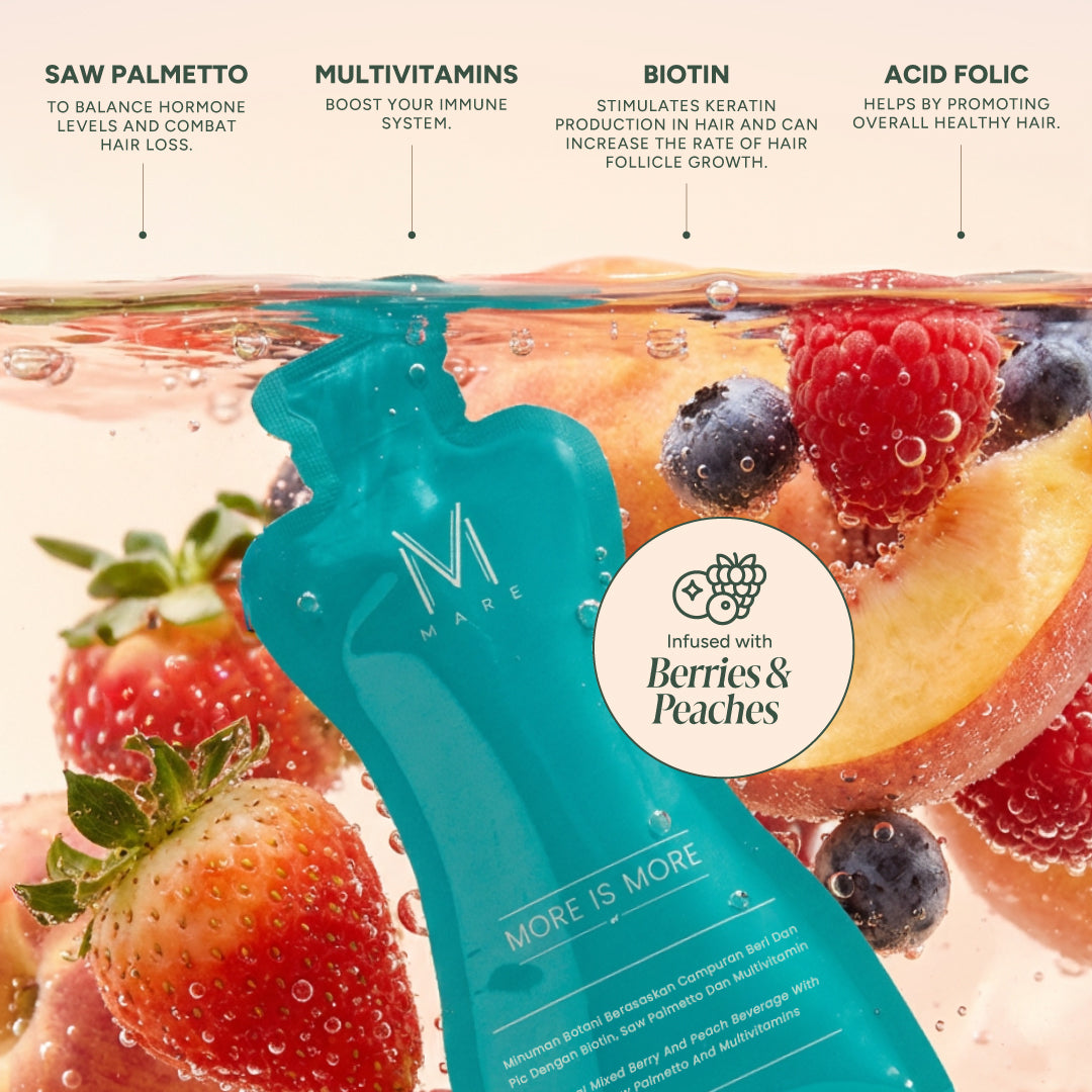 MORE IS MORE Hair Botanical Beverage Trio