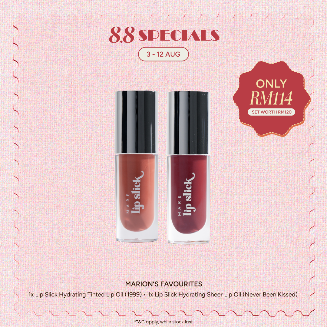 MARION'S FAVOURITES Lip Slick Hydrating Lip Oils
