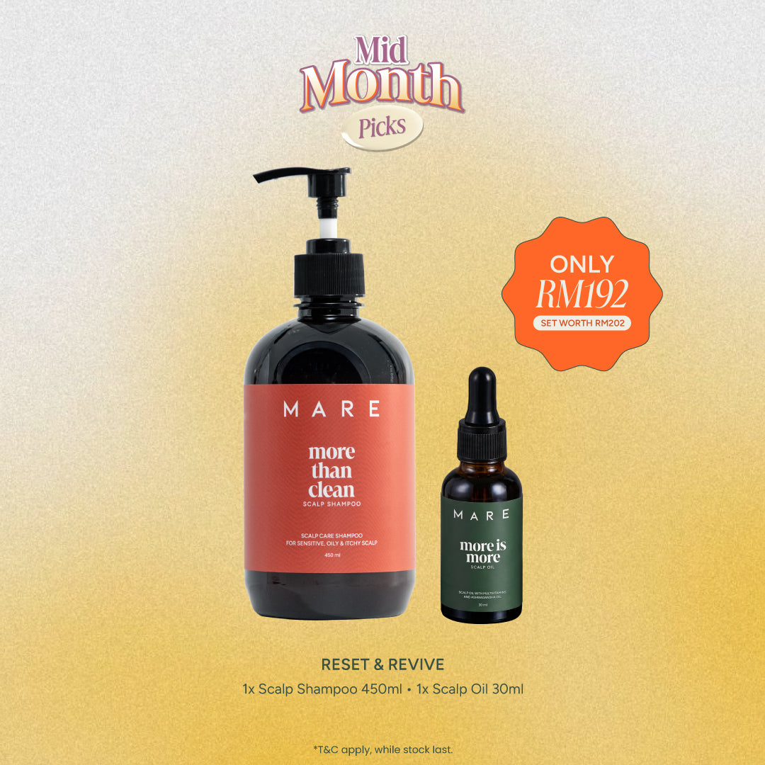 MARE Scalp Oil and Scalp Shampoo