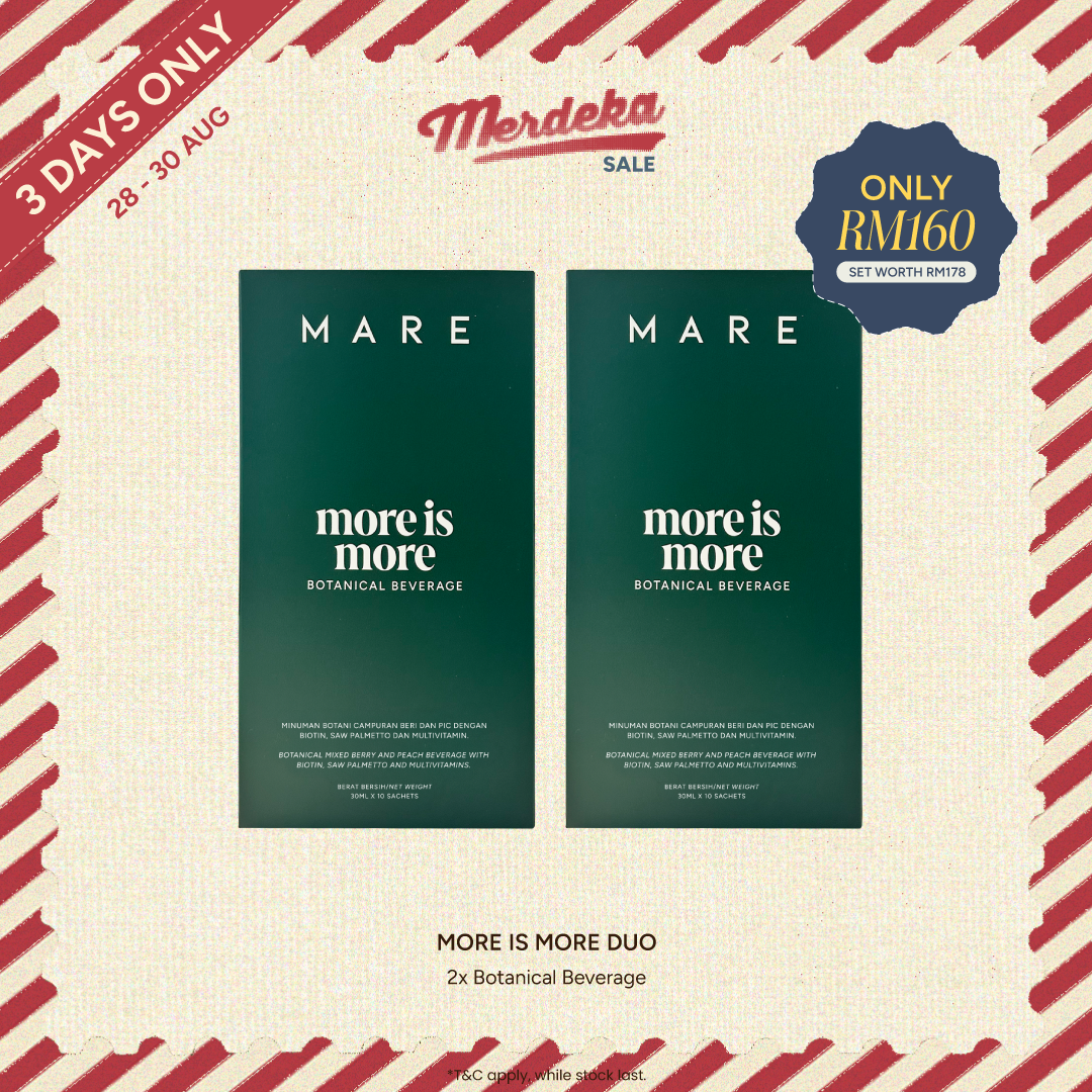 MORE IS MORE DUO Hair Botanical Beverage
