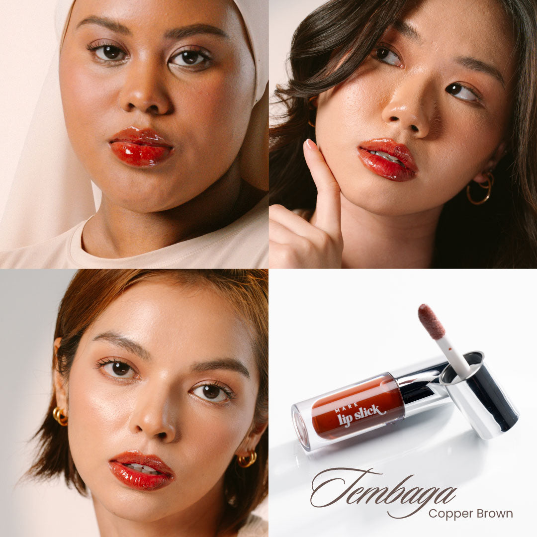 Lip Slick - Hydrating Tinted Lip Oil (Tembaga)