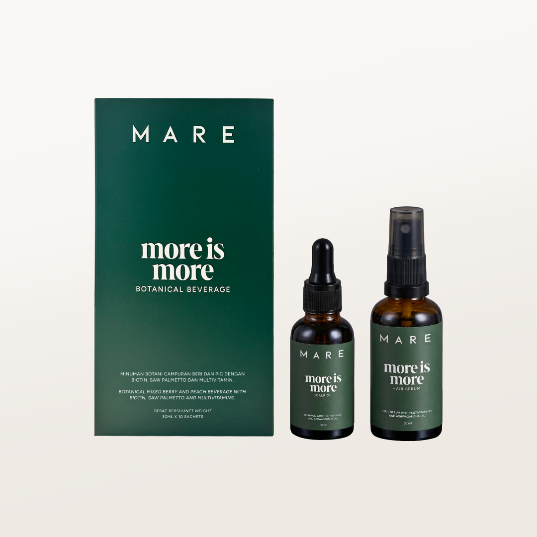 NOURISH & STRENGTHEN KIT Scalp Oil + Hair Serum + Hair Botanical Beverage